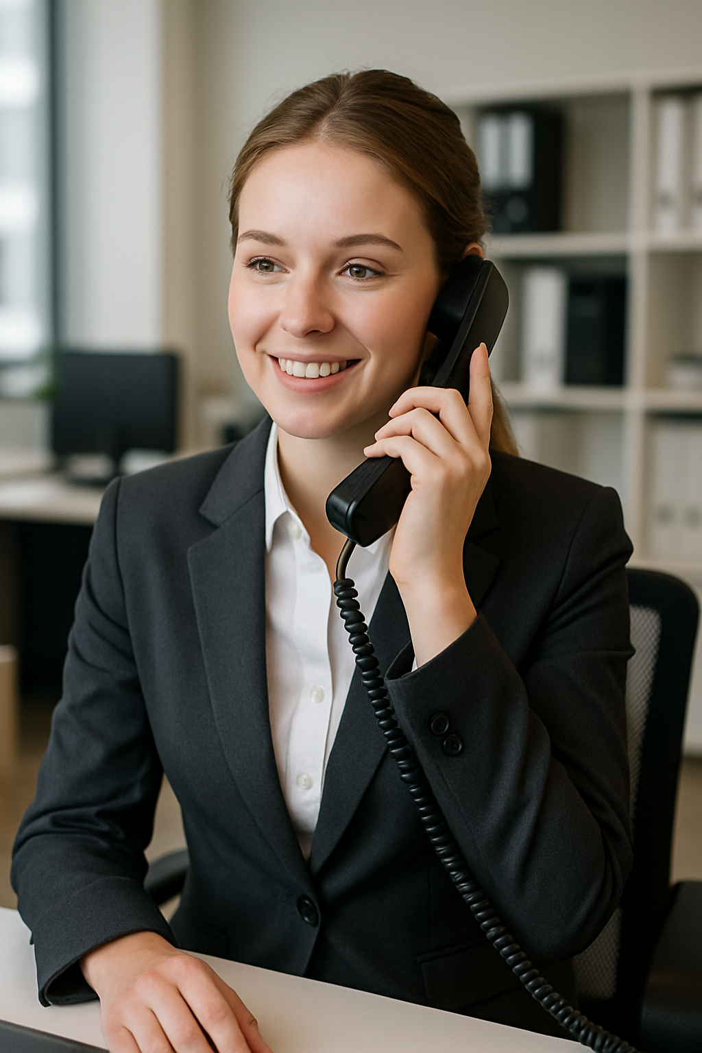 Womanonphone-Contact